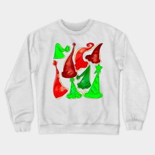 Christmas Hats Crewneck Sweatshirt